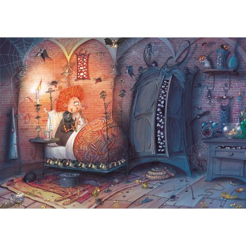 François Ruyer - Sorcière - Puzzle 24 Pièces