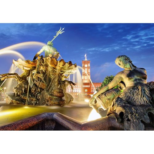 Deutschland Edition - Berlin, Alexanderplatz Und Rotes Rathaus - Puzzle 204 Pièces