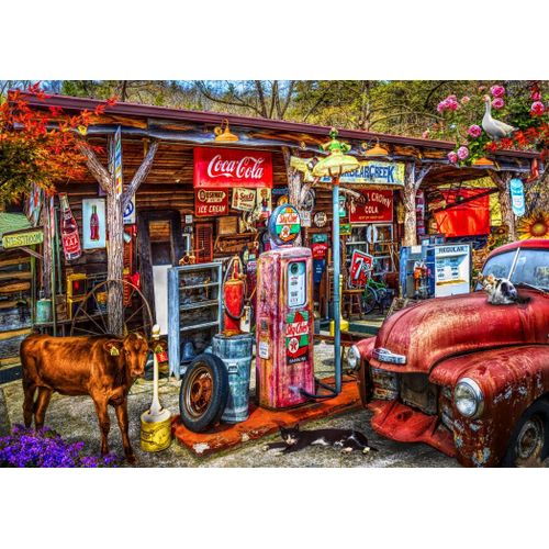 On The Back Roads In The Country - Puzzle 1500 Pièces