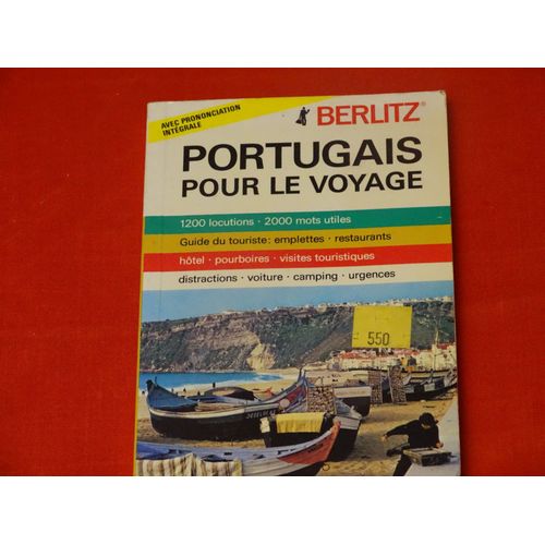 Portugais Pour Le Voyage ( 7eme Édition 1985 )