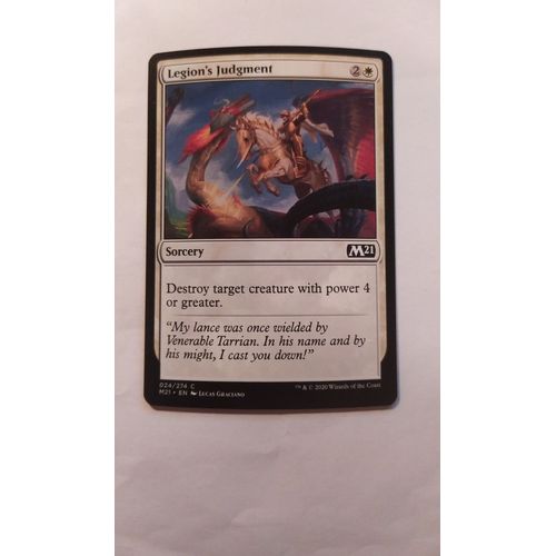 Legion's Judgment // Jugement Selon La Légion (M21) 