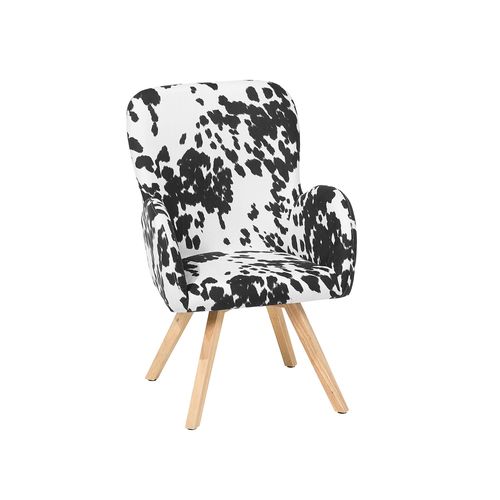 Fauteuil Bjarn Tissu Noir