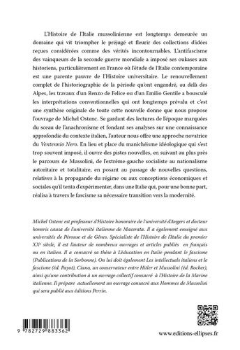 Mussolini Une Histoire Du Fascisme Italien Rakuten