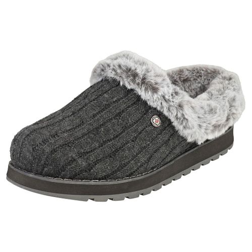 Chaussons Skechers Keepsakes Ice Angel Chaussures Pantoufle Charbon