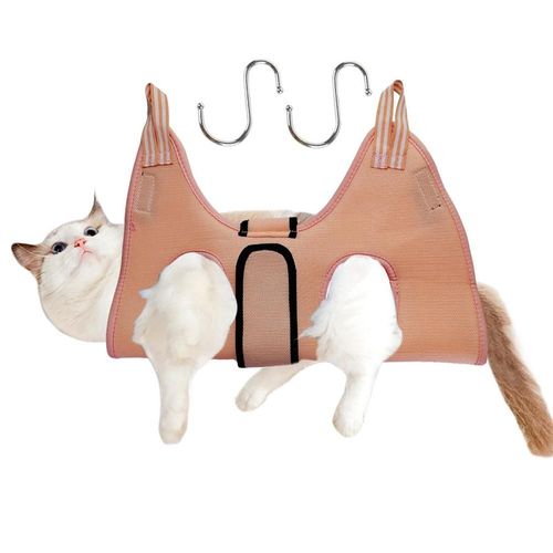 Hamac De Toilettage Durable Pour Animaux De Compagnie,Harnais Suspendu,Support Pour Chien,Sac De Retenue Pour Animaux De Compagnie,Pour Revoir Le Coupe-Ongles,Couper,Nettoyer Les Ore - Type Xs Pink