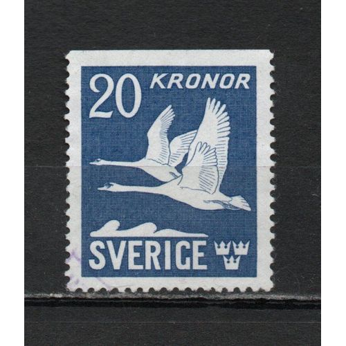Timbre De Poste Aérienne De Suède