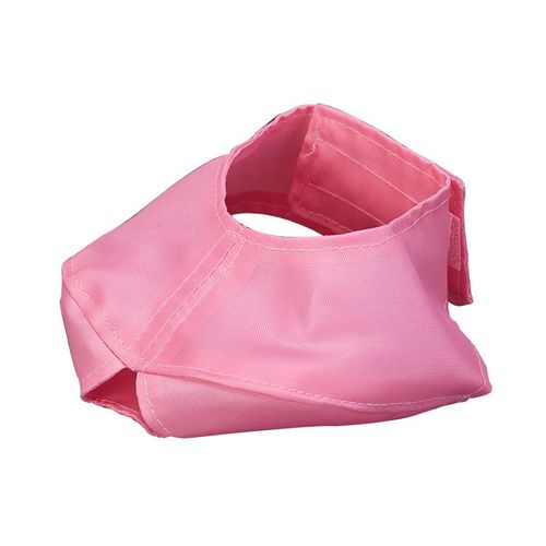 Muselières Anti-Morsure Pour Chats,Capuchon De Protection En Nylon Respirant,Masque Facial Anti-Rayures,Toiletteur,Fournitures Pour Animaux De Compagnie,Aide Au Bain - Type Pink-L