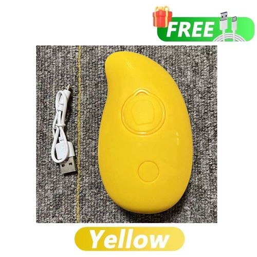Brosse À Vapeur En Silicone Souple En Forme De Griffe Rose Pour Chat,Massage,Douche,Peigne,Jet D'eau Électrique,Épilation Des Animaux De Compagnie,Brosse De Toilettage - Type Mango Yellow