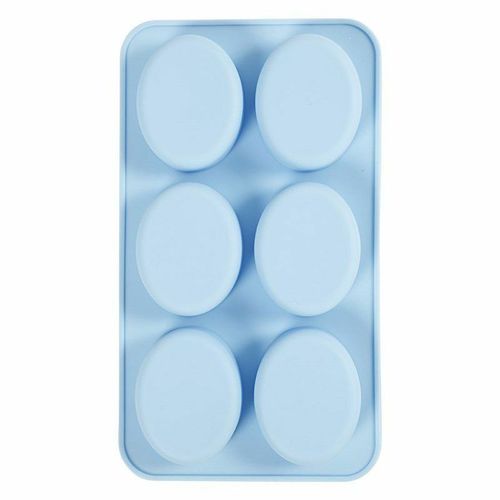 Moule En Silicone Pour La Coulée-Ovale, Plastique Flexible, Moules, Peintures De Passe-Temps, Découpage