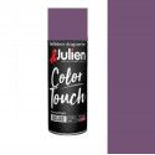 Aérosol peinture violet prune satin 400ml JULIEN tous supports