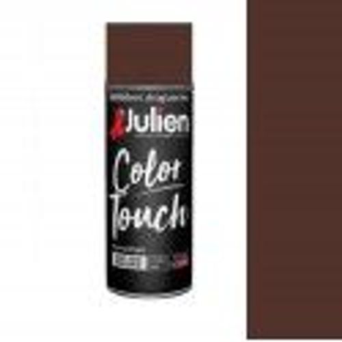 Aérosol peinture marron brun chataigne satin ral 8016 JULIEN tous supports