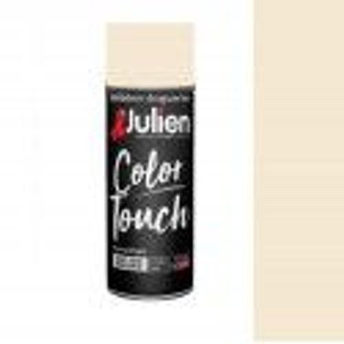 Aérosol peinture tous supports blanc cassé brillant 400ml JULIEN color touch