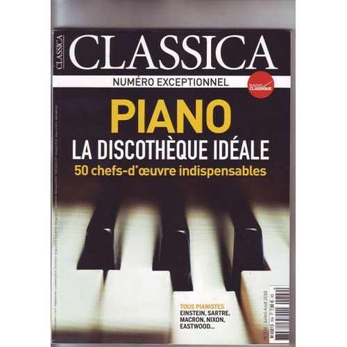 Magazine Classica Numero 204 / Piano Discotheque Ideale