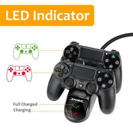 Dobe Chargeur De Manette PS4 - Prix pas cher