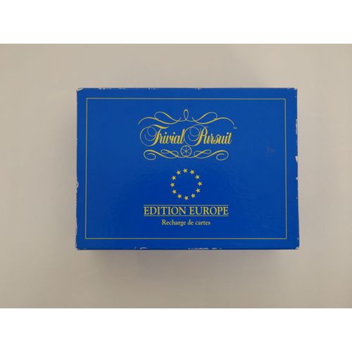 Trivial Pursuit Edition Europe Recharge De Cartes