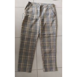 Pantalon Carreaux H&m Taille 38