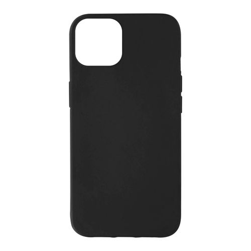 Coque Iphone 13 Résistante Silicone Gel Flexible Fine Légère Noir