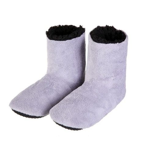 Chaussures Chaudes D'hiver Pour Hommes Et Femmes, Bottes D'intérieur En Peluche Fond Souple