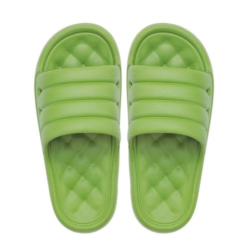 Chaussures De Bain Pour Hommes Et Femmes, Pantoufles De Ménage Couleur Bonbon Mignonnes, Semellepaisse De 3.5 Cm, Diapositives Antidérapantes Douces, Semelles De Massage