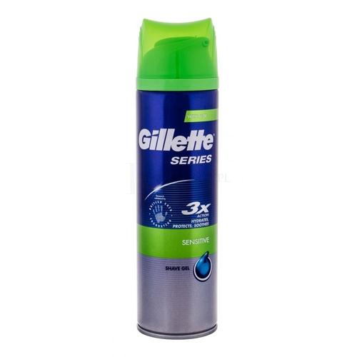 Gillette Series Sensitive Gel De Rasage Peaux Sensibles 200ml 