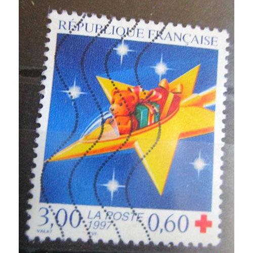 1997. F3122 Croix-Rouge Française: Ourson Dan Une Étoile