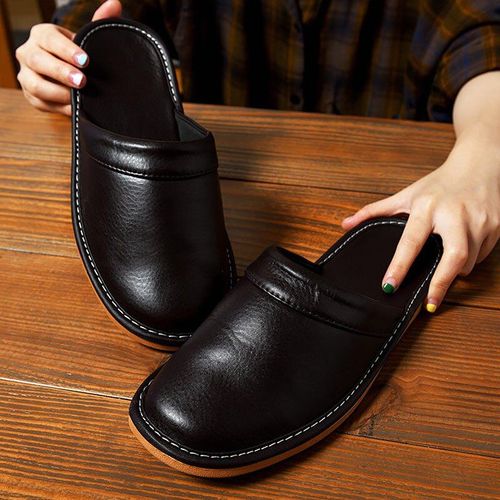 Chaussures De Maison En Cuir Pu Pour Femmes, Pantoufles D'intérieur Superstar Décontractées De Haute Qualité, Pantoufles De Maison Pour Femmes, 2021 - 11