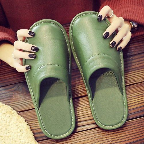 Chaussures De Maison En Cuir Pu Pour Femmes, Pantoufles D'intérieur Superstar Décontractées De Haute Qualité, Pantoufles De Maison Pour Femmes, 2021