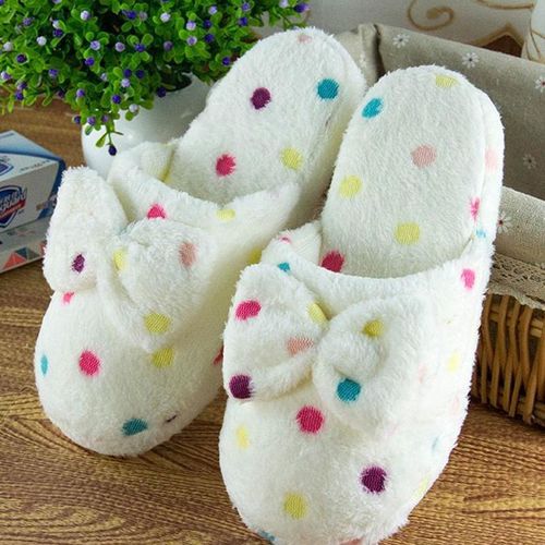 Chaussures De Maison En Peluche Pour Femmes, Pantoufles D'hiver Chaudes, Baskets Souples Pour L'intérieur De La Chambre Coucher, Livraison Directe