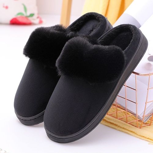 Chaussures De Maison Oreilles De Lapin Mignonnes Pour Femmes, Pantoufles Chaudes D'hiver, Pantoufles En Peluche Pour Femmes, Intérieur Décontracté Pour Dames