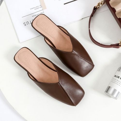 Chaussures D'extérieur Pour Femmes, Mules Plateforme, Pantoufles De Styliste, Printemps
