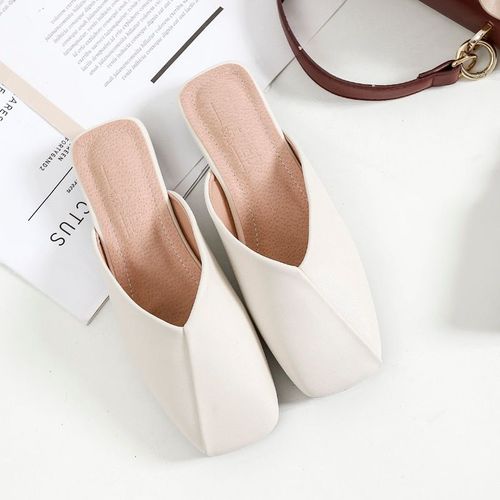 Chaussures D'extérieur Pour Femmes, Mules Plateforme, Pantoufles De Styliste, Printemps