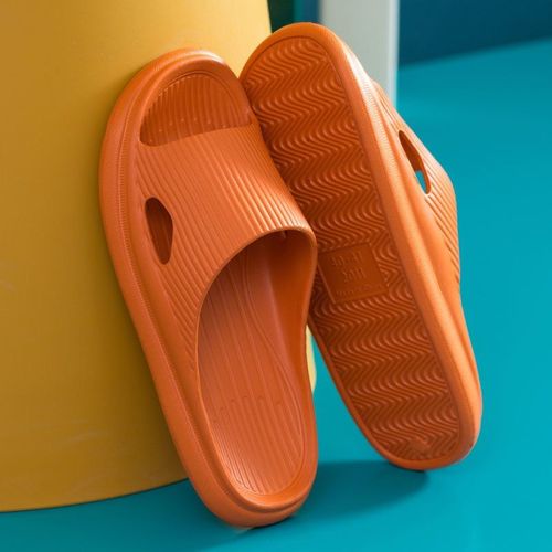 Nouvelles Pantoufles Fondpais Pour Femmes, Pantoufles D'intérieur Pour Couples, Salle De Bain, Maison, Pantoufles Souples, Chaussures Plates, Sandales Coulissantes