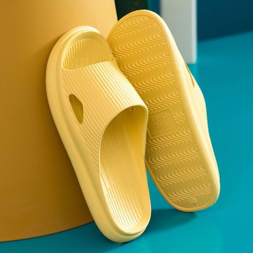 Nouvelles Pantoufles Fondpais Pour Femmes, Pantoufles D'intérieur Pour Couples, Salle De Bain, Maison, Pantoufles Souples, Chaussures Plates, Sandales Coulissantes