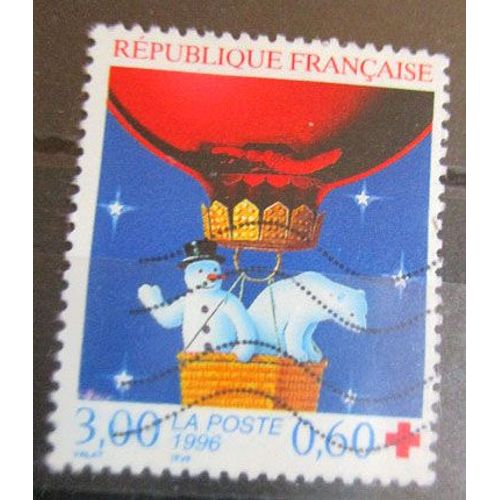 1996. F3039. Croix-Rouge Française: Boule De Noël-Ballon