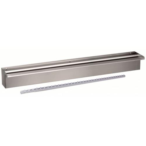 Ubbink Cascade Niagara De Jardin 90 Cm Acier Inox Et Éclairage Led