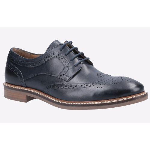 Hush Puppies Bryson Derby Mousse Mémoire Brogue Marine