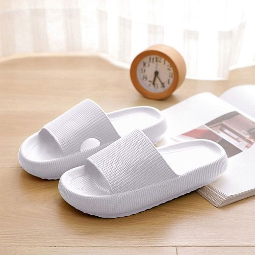 Chaussons D'intérieur Pour Femme, Chaussures Plates D'été Pour Hommes, Pantoufles Mixtes Pour La Maison, Tongs De Salle De Bains Féminines, Sandales Masculines Légères