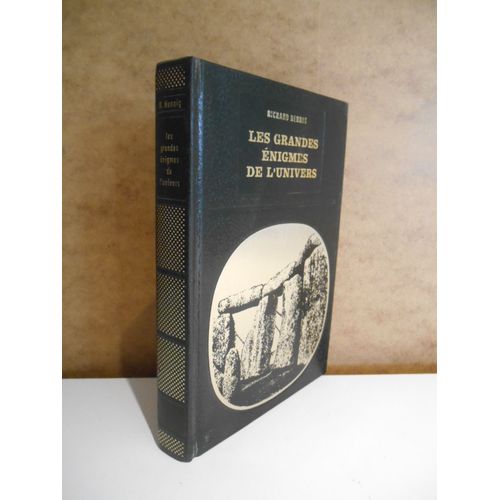 Les Grandes Énigmes De L'univers / Richard Hennig / Réf66846