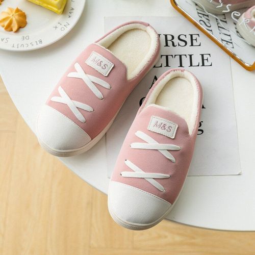 Chaussure Femme Chausson Femme Chaussures Femme Comemore Pantoufles Chaudes En Coton Pour Homme Et Femme, Baskets D'intérieur Pour Chambre Coucher, Chaussures De Maison En Peluche Hiver 202