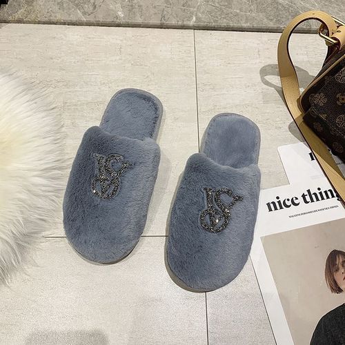 Chaussure Femme Chaussures Femme Pantoufle Femme Chaussures Plates Comemore Tongs En Fourrure Pour Hommes Et Femmes, Pantoufles En Coton Doux, En Peluche, Pour La Maison, Chaussures Pour Femmes