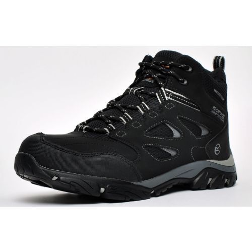 Regatta Holcombe Iep Isotex Bottines Bottes De Randonnée Marche Imperméables Hommes Noir/granit