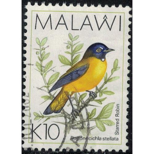 Malawi 1994 Oblitéré Used Oiseau Bird Pogonocichla Stellata Rougegorge Étoilé Su