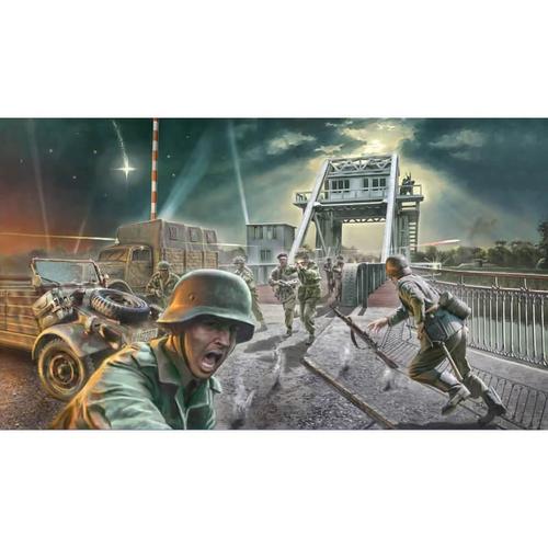 Set De Bataille : Maquettes Et Figurines Militaires : Assaut Pegasus Bridge 75?Me Anniversaire D-Day-Maquettes Italeri