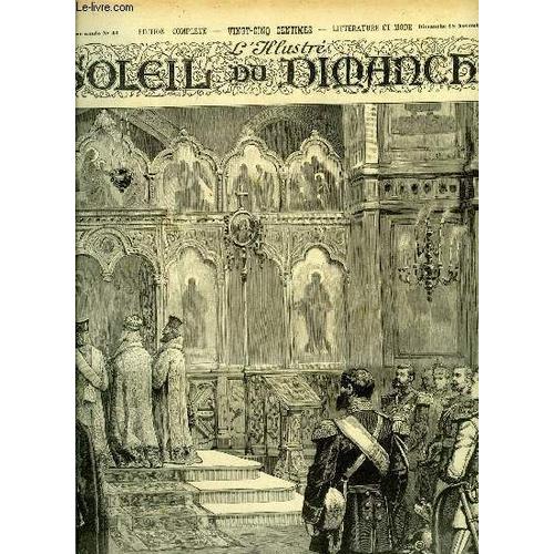 L Illustré, Soleil Du Dimanche N° 46 - La Mort Du Tsar, Les Prières A L Église Russe De La Rue Daru, Le Polichinelle Par Fernand Beissier, L Héritage Par Aug. Fraenger, Le Père De Madame Par Albert(...)