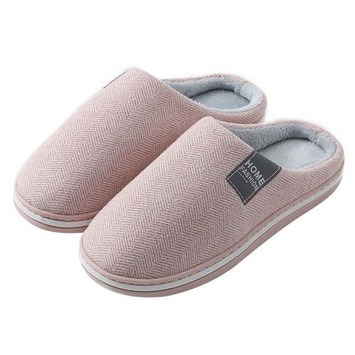 Chaussures D'intérieur Plateforme En Peluche Pour Homme Et Femme, Baskets Chaudes Pour La Chambre Coucher, Collection Hiver