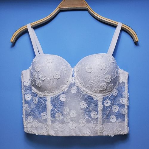 Gilet En Dentelle À Quatre Feuilles De Couleur Unie Pour Printemps Et Été