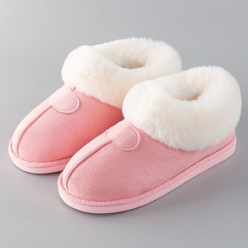 Chaussures Femme Chaud Moelleux Chausson Femme Hiver Maison Pantoufles Pantoufles Anti-dérapant Couple Coton Peluche Pantoufles Maison Grande Taille 14