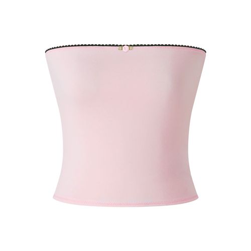 Corset Bustier Sans Bretelles Pour Femme,Haut Bustier Sexy,Coupe Couvertes,Blanc Cassé,Débardeurs Initiés,Vêtements D'été