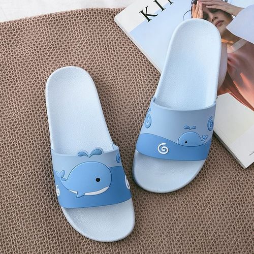 Claquette Femme Chausson Pantoufles D'été Pour Hommes Et Femmes, Motif De Dessin Animé, Mignon, Animal, Chien, Mouton, Maison, Sandales De Plage, Chaussures De Salon, Tongs
