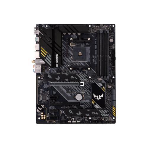 ASUS TUF GAMING B550-PLUS WIFI II - Carte-mère - ATX - Socket AM4 - AMD B550 Chipset - USB-C Gen2, USB 3.2 Gen 1, USB 3.2 Gen 2 - 2.5 Gigabit LAN, Wi-Fi 6, Bluetooth - carte graphique embarquée...